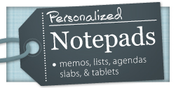 personalized notepads